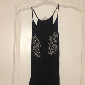 Embroidered maxi dress